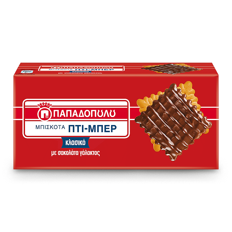 Papadopulos Petite - Beurre Coated with Milk Chocolate 200g