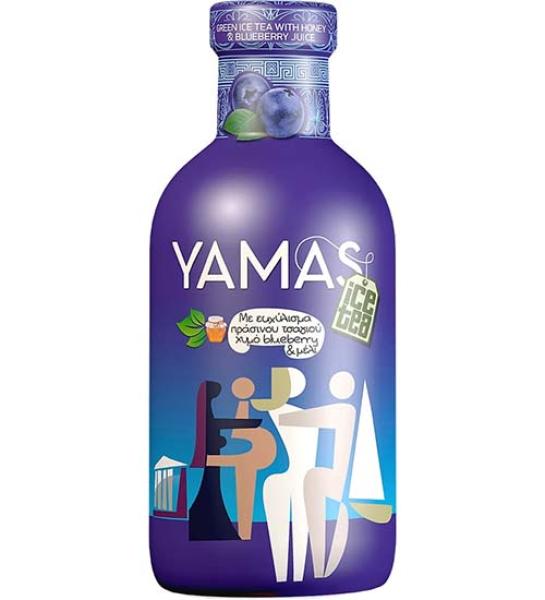 Yamas Green Tea w/ Blueberries & Honey 360ml